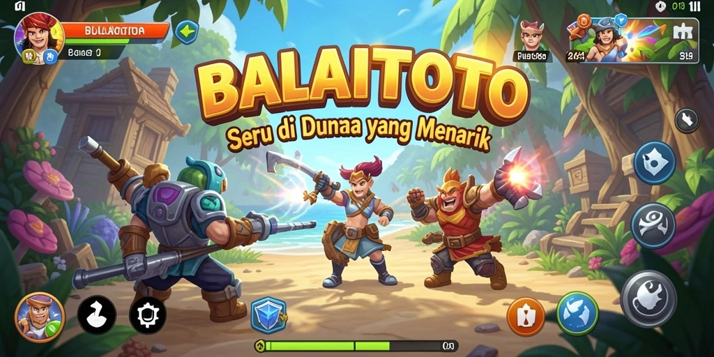 Tampilan gameplay seru dari BALAITOTO dalam petualangan yang menantang.