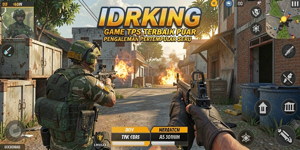 Gameplay intens dari IDRKING dengan grafis luar biasa.