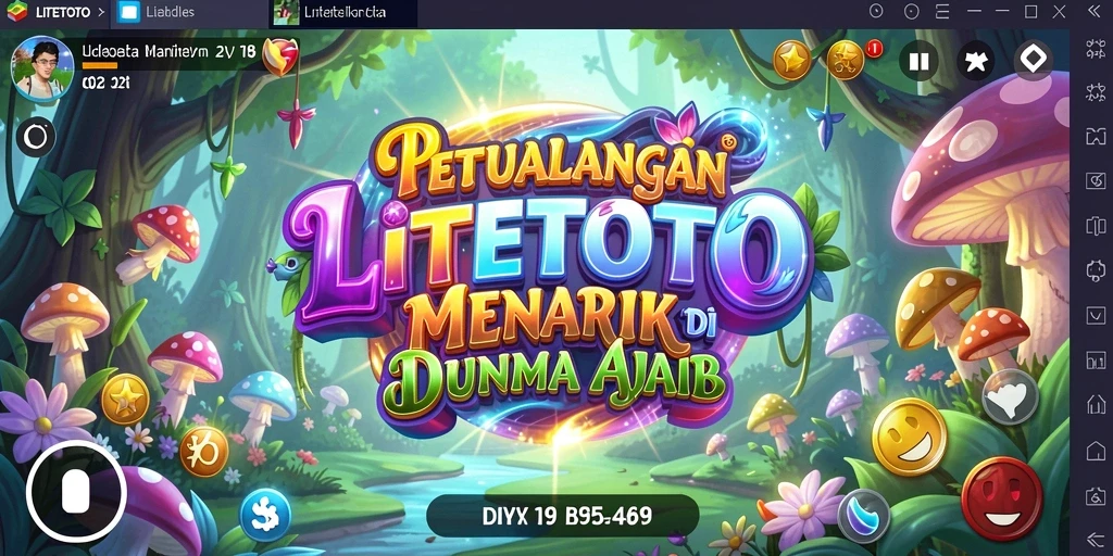 Tampilan gameplay LITETOTO yang menarik dengan petualangan menantang.