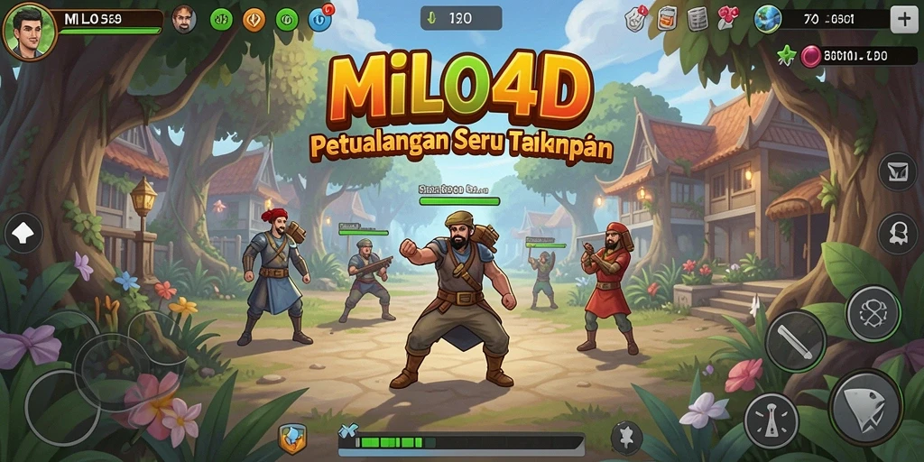 Tampilan gameplay seru dalam MILO4D dengan petualangan menantang.
