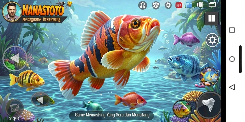 Menampilkan gameplay seru dan grafik mempesona dari NANASTOTO.