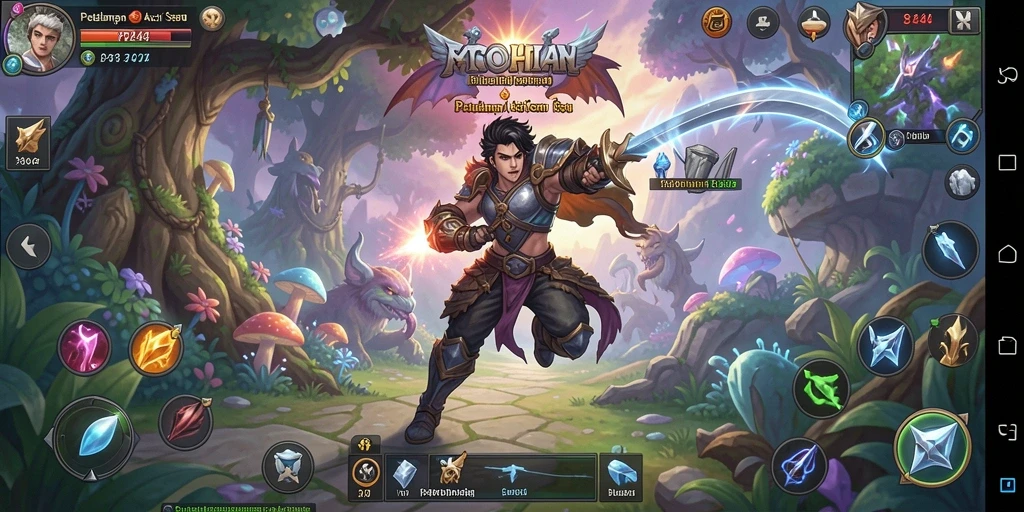 Tampilan gameplay seru di PP444 dengan aksi penuh ketegangan.