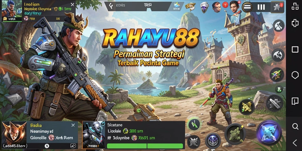 Tampilan gameplay RAHAYU88 yang mendebarkan dan strategis.