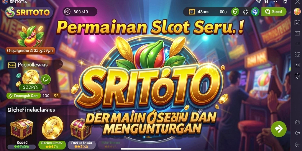 Screenshot gameplay SRITOTO menampilkan pengalaman bermain slot yang seru.