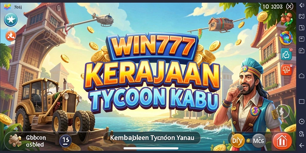Screenshot menunjukkan gameplay Tycoon yang menarik dan strategi bisnis.